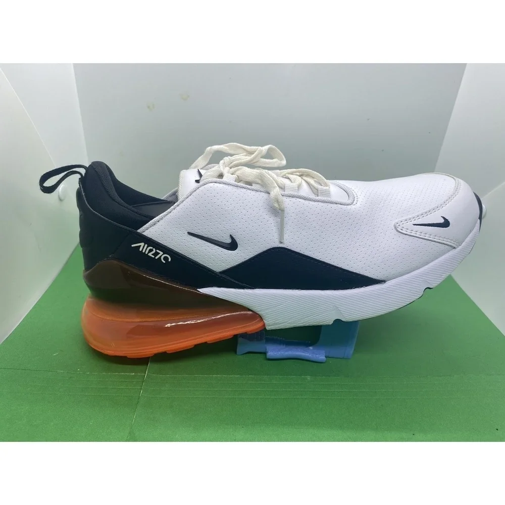 Nike Air Max 270 Premium Hyper Crimson 2018 White Black BQ6171-100 Mens 10.5